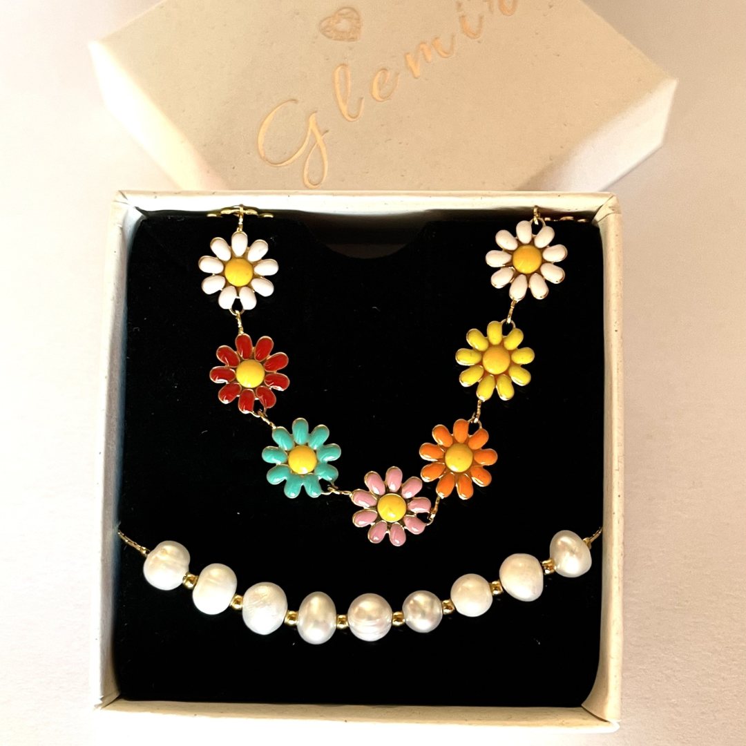 Collana Sogno di Primavera + Bracciale Eleganza